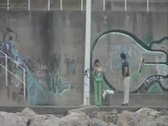 A woman was captured on hidden camera flaunting her figure and expressing a desire for masturbation.